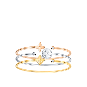 Louis Vuitton Idylle Blossom Twist Bracelet, Pink Gold